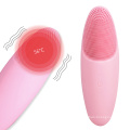 2021 New Arrival Wireless Charging Silicone Face brush Waterproof Sonic Facial Cleansing Brush Massager for Deep cleansing